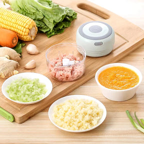 Mini Electric Garlic Grinder